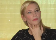 On Cate Blanchett: "'I've only briefly worked with Cate who did the voice-over for Voyage Of Time."